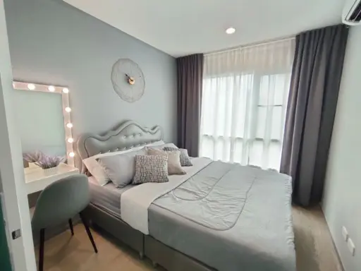 Condo for rent, Regent Home Sukhumvit 97/1, beautiful room, near BTS, ready to move in, friendly price, don't miss it!