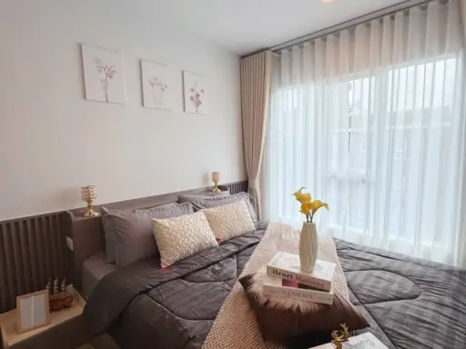 ให้เช่า Regent Home บางนา ห้องพร้อมอยู่ เฟอร์พร้อม จองเลย