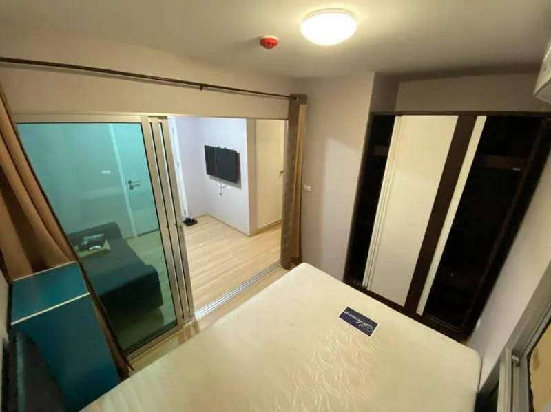 Hurry up, corner room, top floor, new room, first hand, phase 2, building C, for rent Plum Condo Chaengwattana