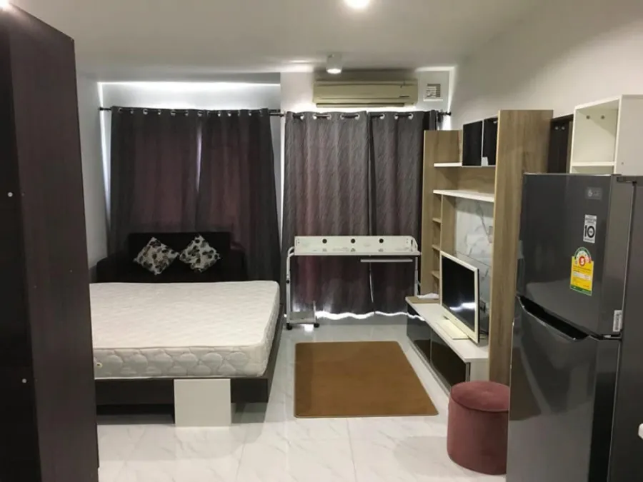 ให้เช่า ห้องสตูดิโอ ขนาด 28 ตร.ม พร้อมเฟอร์ ที่ Iris Avenue Onnuch – Wongwan ห้ามพลาด รีบจองเลย