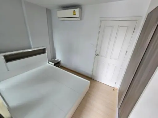 Condo for sale, The Prop Condo Chaengwattana 12, decorated in white tones, 2nd floor, Building B, good atmosphere, don't wait.