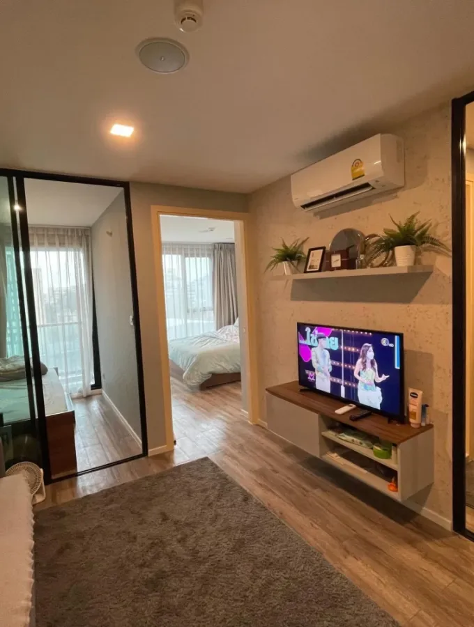 ขาย โมดิซ รัชดา 32 ห้องนอน 2 ห้องน้ำ 1 เฟอร์ครบ วิวสวย พร้อมเข้าอยู่