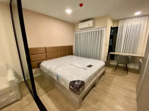 ให้เช่า Kave TU ห้องชั้น 3 ทำเลดี เดินทางสะดวก เฟอร์นิเจอร์ครบครัน หิ้วกระเป๋าเข้าอยู่ได้เลยจ้า