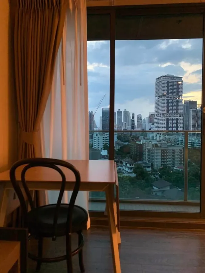 For rent: Noble remix Sukhumvit 36, very spacious room, well-proportioned room, city view, panoramic view, beautiful and excellent, must book.