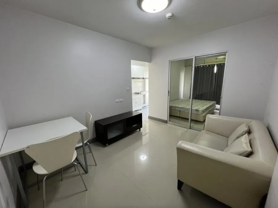 For sale, rent, The Cache Rama 3-Samrong, 2nd floor, fully decorated room, low price, easy on the wallet, if you don't reserve, make a big mistake.