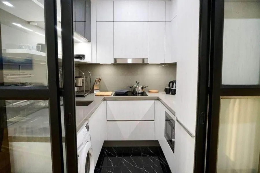 For rent, Mieler Sukhumvit 40, spacious room, feels like home. Well decorated If you can't make a reservation, hurry up.