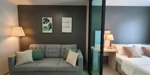 ให้เช่าคอนโด Regent Home Sukhumvit 97/1 ห้องกั้นแยกเป็นสัดส่วน แบ่งโซนลงตัว รีบมาจองเลย
