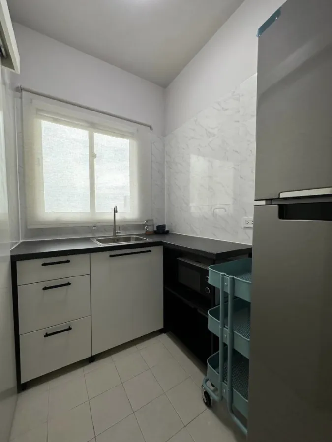 ขาย ให้เช่า My Condo Sukhumvit 103 ห้องมุมคนไม่พลุกพล่าน กว้างขวางอยู่สบาย มาแต่ตัวเข้าอยู่ได้เลยจ้า