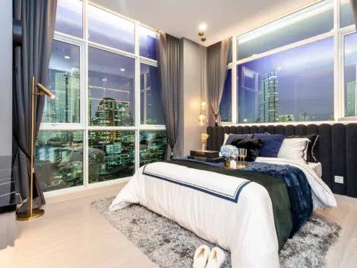 Sale down payment Supalai Premier Si Phraya-Samyan, high floor, beautiful view, beautiful room plan, don't miss it. images