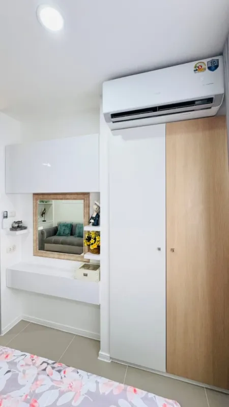 ขาย Lumpini Condotown North Pattaya Sukhumvit ห้องแต่งสวย เฟอร์นิเจอร์บิ้วอินอย่างดี จองเลย
