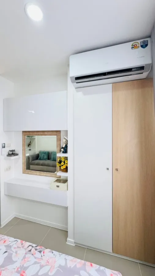 ขาย Lumpini Condotown North Pattaya Sukhumvit ห้องแต่งสวย เฟอร์นิเจอร์บิ้วอินอย่างดี จองเลย