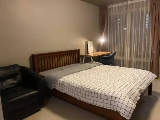 For rent I-House Laguna Garden RCA Building C, 7th floor, garden view room, private atmosphere Hurry up and reserve now.