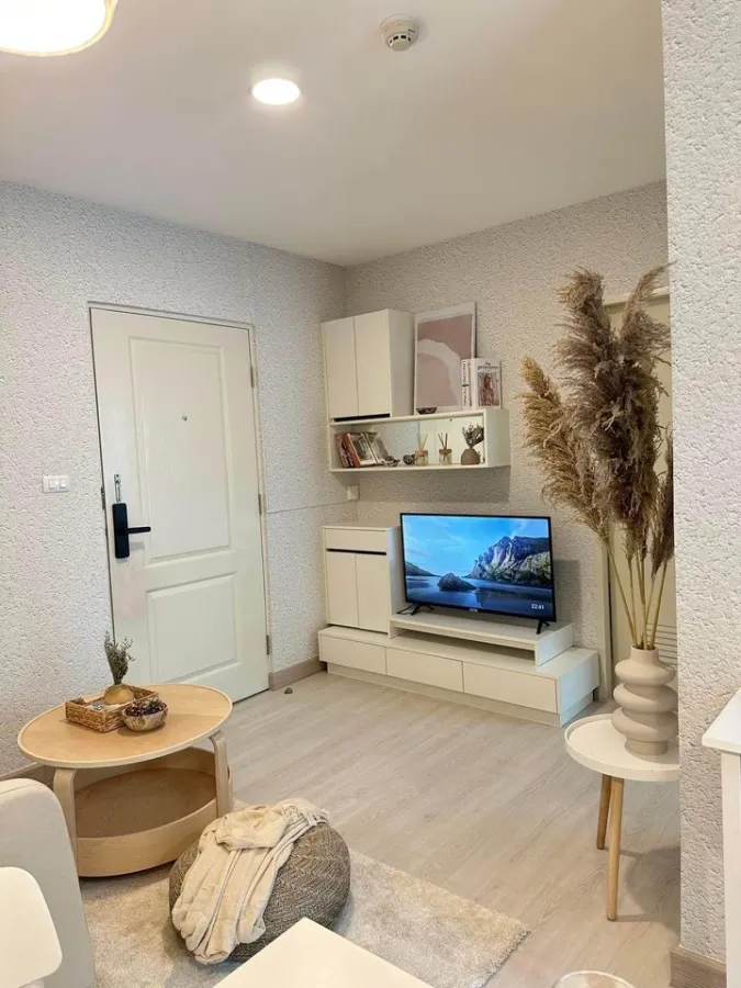ขาย I condo สุขุมวิท 105 ห้องวิวสวนสบายตา แถมตกแต่งอย่างดี พร้อมเข้าอยู่ พลาดแล้วจะเสียใจ รีบจองเลย