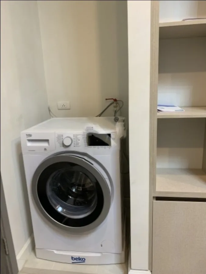 For rent!! The Niche Condo, Thonglor-Phetchaburi, 23rd floor, corner room, beautiful room, fully furnished, ready to move in, book now!!