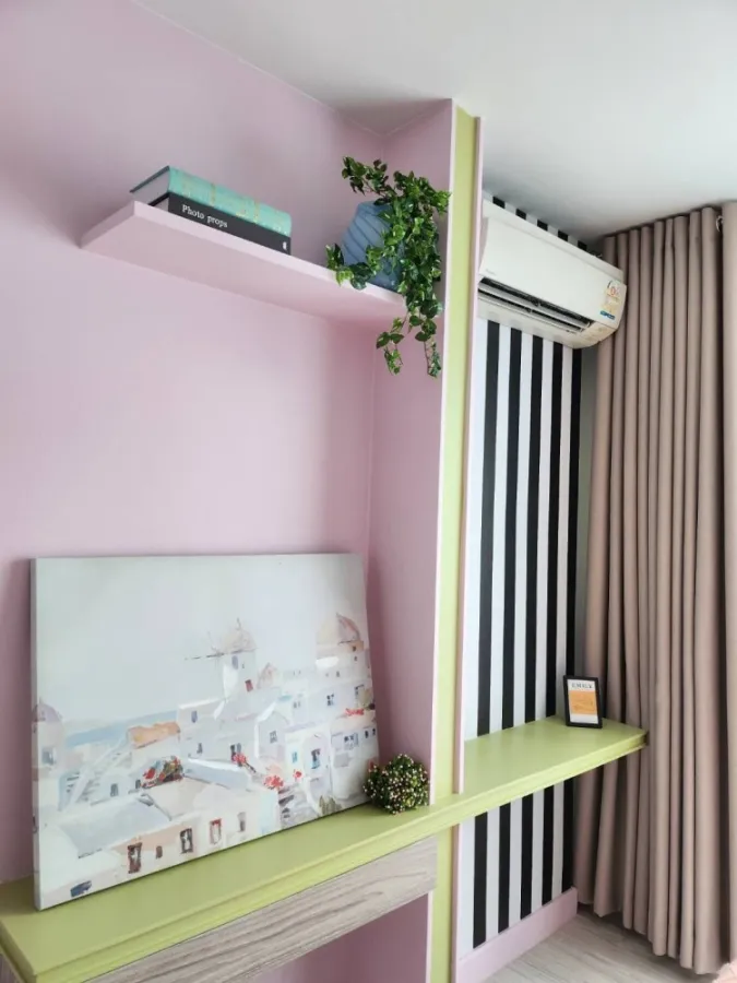 ขาย จี สไตล์ ห้องตกแต่งสีสันสดใสสวยงาม ไม่น่าเบื่อ ดูดีมีสไตล์สุดๆ จองแล้วจะไม่ผิดหวัง