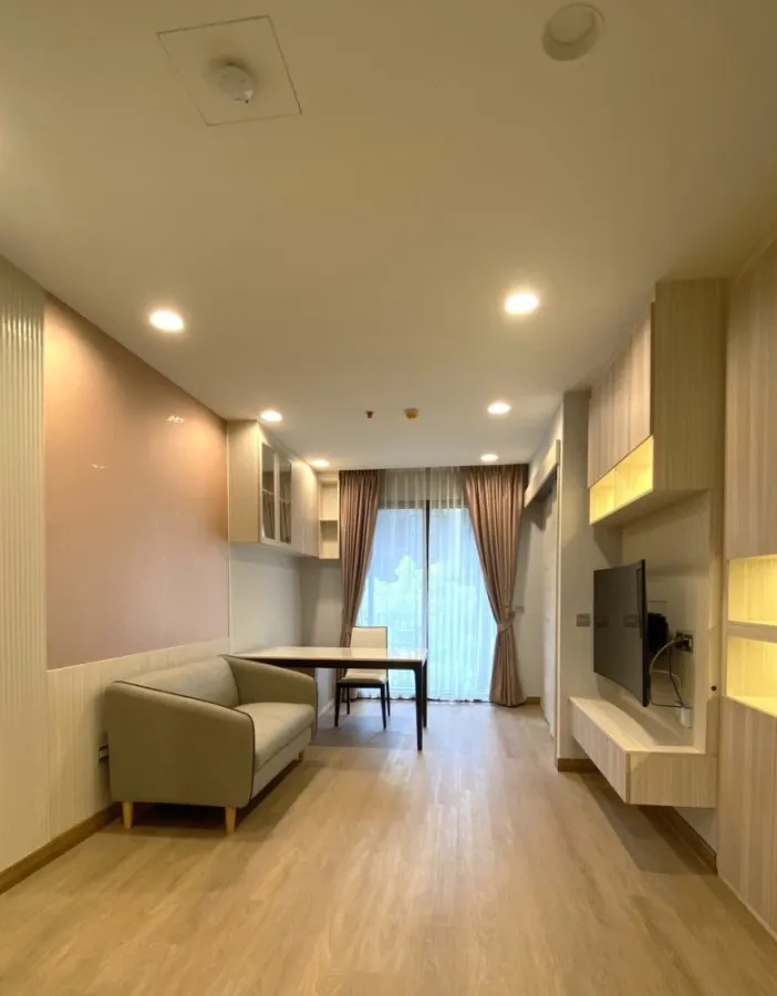 For rent!! Condo Jin Wellbeing County, room number 418, beautiful room, fully furnished, ready to move in, book now!!