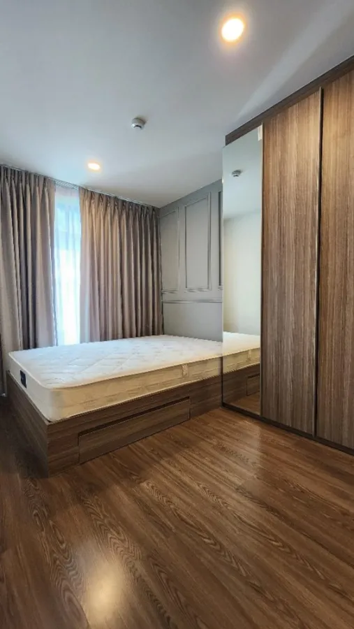 For sale: The Origin Ramintra 83 Station, 8th floor, Building D, corner room, fully furnished, beautiful, livable. Hurry and reserve as owner.