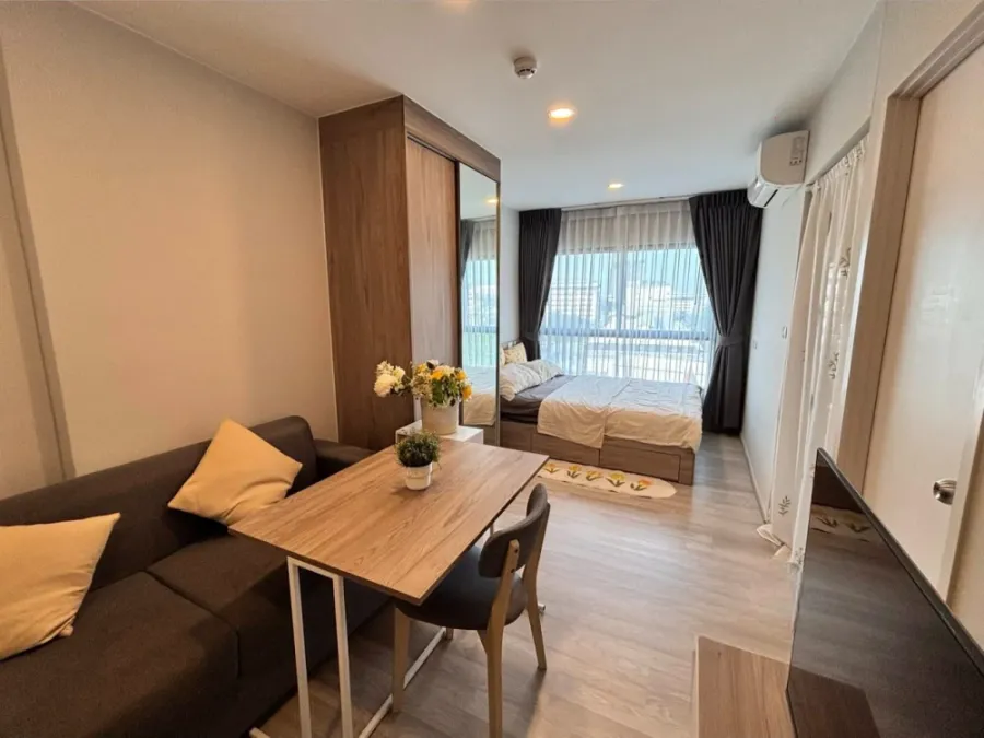Plum Condo Sukhumvit 97.1 for sale, nice room, 7th floor, great common area, comes with complete furniture, reserve now.