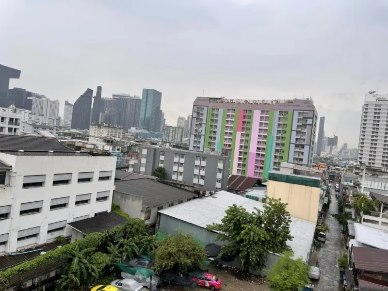 ปล่อยเช่า คอนโด Aspire Asoke-Ratchada 1 ห้องนอน 1 ห้องน้ำ ชั้น7 ตึกD วิวเมือง เงียบสงบ จองด่วน