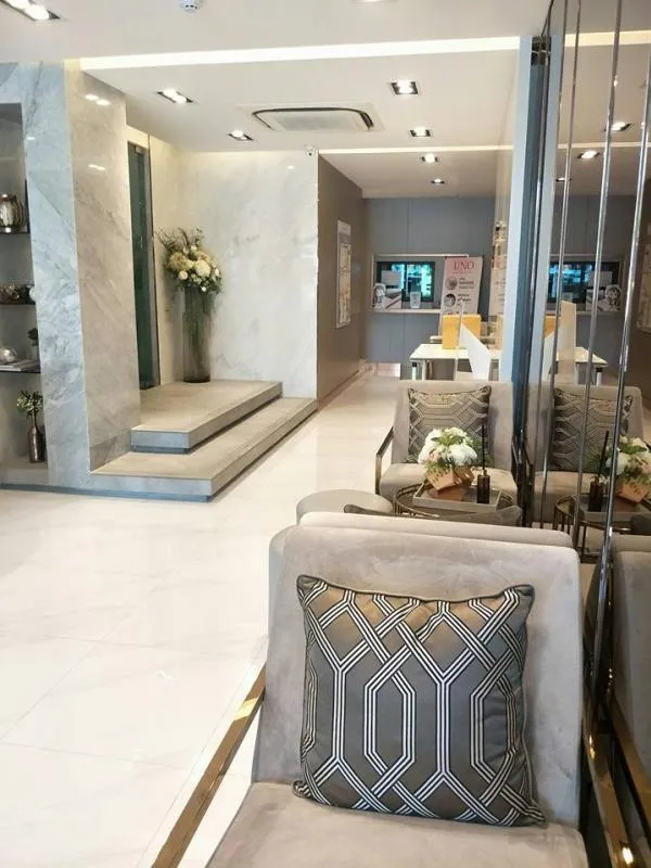 Urgent for rent !! Condo ID, fully furnished, built-in, near BTS, Book Now !!