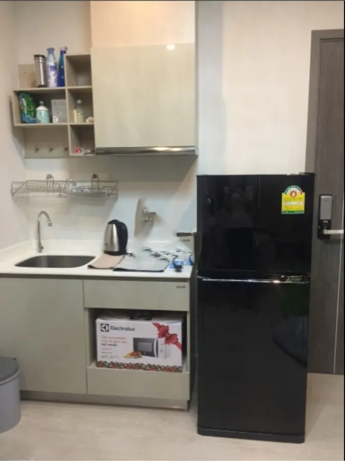 For rent!! The Niche Condo, Thonglor-Phetchaburi, 23rd floor, corner room, beautiful room, fully furnished, ready to move in, book now!!