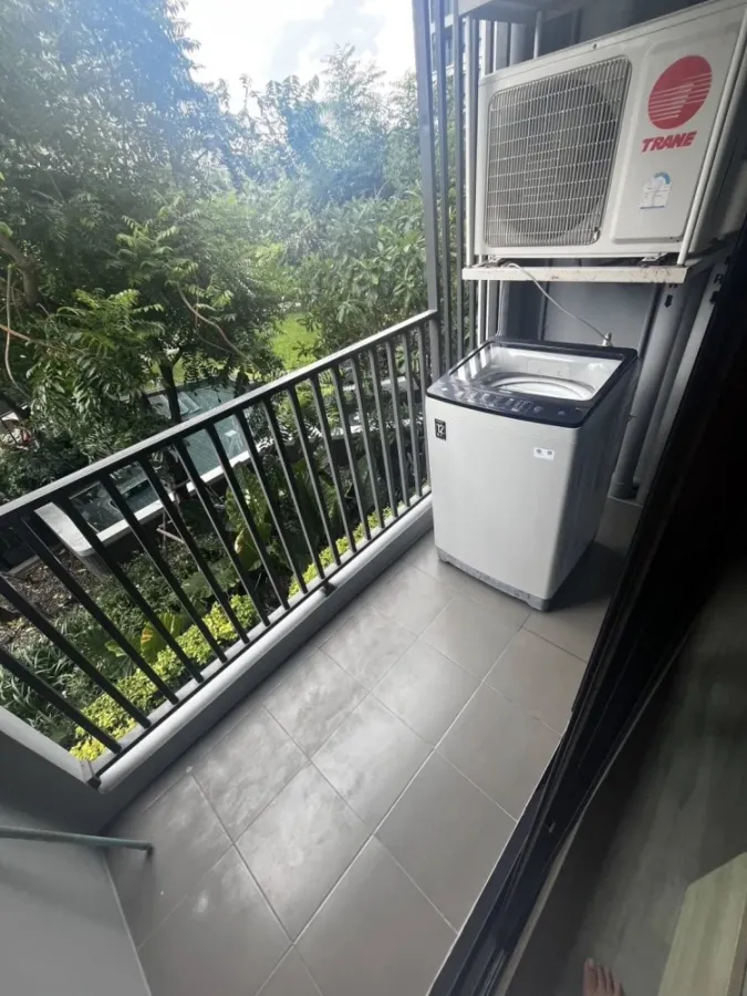 For sale or rent: dcondo Hideaway Rangsit. Great atmosphere, ready to move in, fully furnished with appliances. Book now!