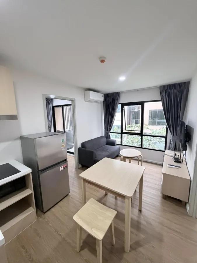 ให้เช่า Alive Sukhumvit 76 ห้องน่าอยู่ ชั้น 3 มาพร้อมเฟอร์และเครื่องใช้ไฟฟ้าครบครัน จองเลยตอนนี้