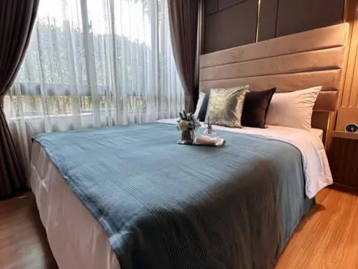 For rent, Metro Luxe Ratchada, room decorated in Modern LUXURY style, simple and elegant, so nice to live in. If you don't reserve, you'll miss a lot. images