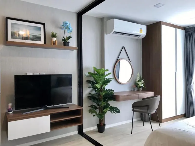 Atmoz Lakeside ลาดพร้าว 71 ห้องสวยเตียงใหญ่ตกแต่งไฉไล ใครๆก็ชอบ สนใจรีบเลย