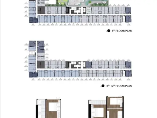 Selling down payment Origin Place Bangna, 11th floor, good project, nice location, book now, don't miss it. images