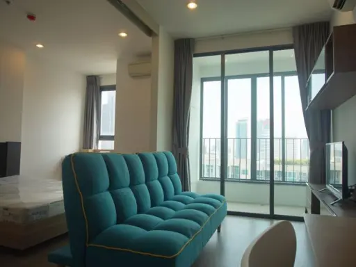 Condo for rent, Ideo Q Chula-Samyan, very beautiful room, fully furnished, 25th floor.