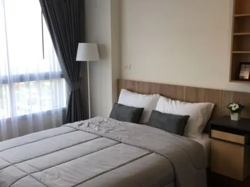 Condo for rent, U Delight @ Huamark Station, beautiful room, good view, 18th floor, fully furnished, here. images