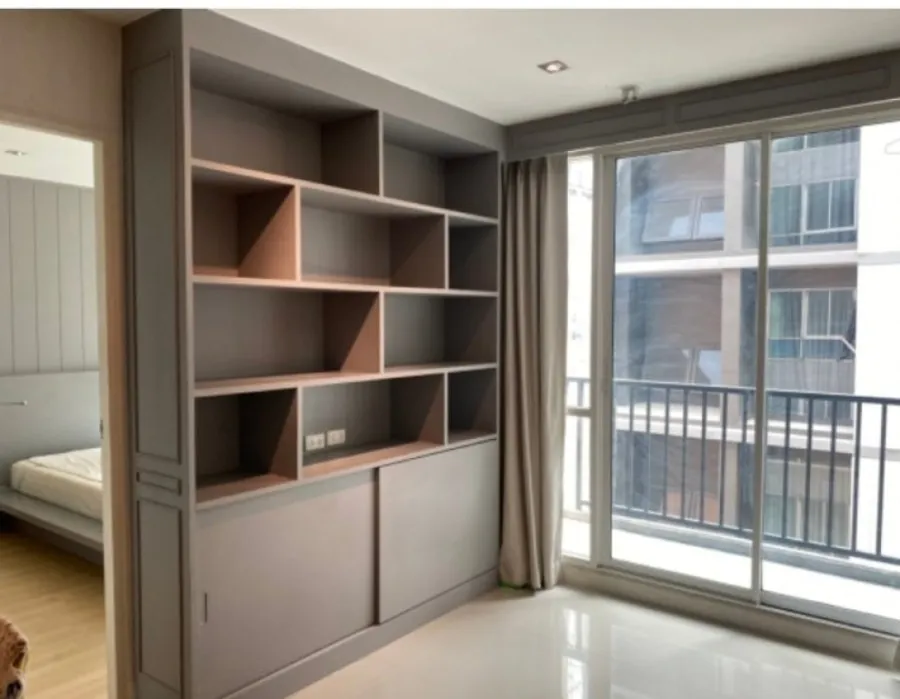 Urgent Sale Condo Levo Ladprao 18 Phase 2 Spacious room, comfortable. With built-in furniture as well. Book now.