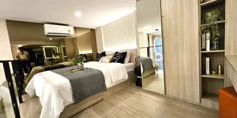 ขายดาวน์ ออริจิ้น ปลั๊ก & เพลย์ ศรีนครินทร์ ชั้น 29 ห้องแบบ Duo Space จองเลย ด่วนๆ