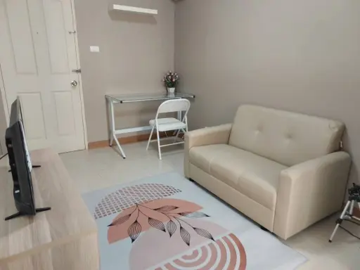 For sale: City Home Srinakarin, 1 bedroom with sliding doors, closed kitchen, ready to move in! Fully equipped with amenities. images