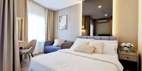 For rent Life​ Rama4-Asoke ชั้น 20 ทิศเหนือ city​ view​ + สวนเบญจกิติ แต่งครบ รีบมาจองเลยจ้า