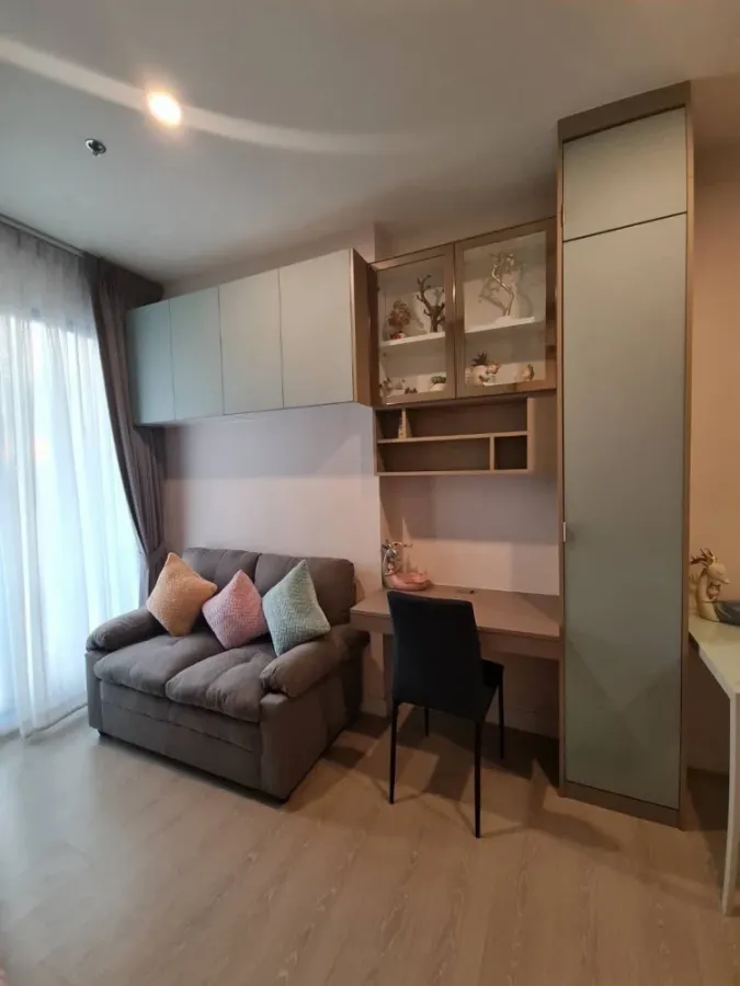 For rent: The Niche Pride Thonglor-Petchaburi, 28th floor. Unobstructed view. Move-in ready. Fully furnished and ready to move in.