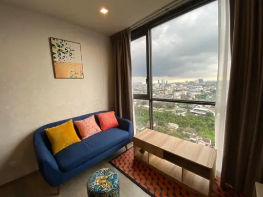 2 bedrooms have arrived. For rent, THE LINE Wong Sawang. Big room. Lots of usable space. Plus, it's very good. Book now. images