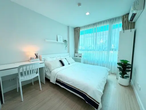 ให้เชา Mayfair Place Sukhumvit 64 ห้องน่าอยู่ ตกแต่งโทนสีขาว สะอาดตา ลากรระเป๋ามาได้เลย images