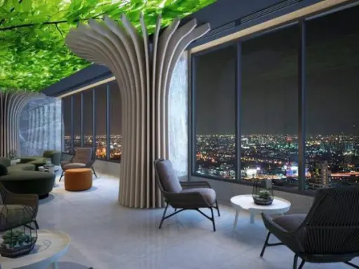 ** Selling a preemption order at The tree Hua Mak Condo ** New condo in the heart of the city, convenient to travel, book now !!