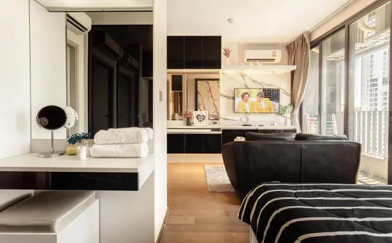 ให้เช่า IDEO Q Siam–Ratchatewi 1 ห้องนอน ตกแต่งหรูหรา สนใจ ห้ามพลาด รีบเลยจ้าาา