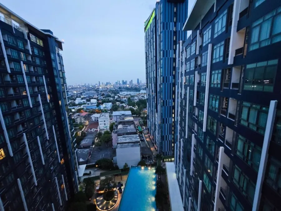 ให้เช่า เมโทร สกาย ประชาชื่น ห้องกั้นแยกเป็นสัดส่วน วิวสระว่ายน้ำ เฟอร์อย่างดี แบบนี้ต้องจองเลย