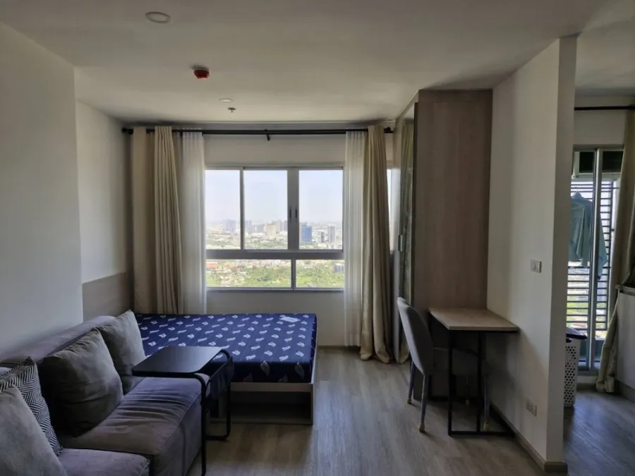 For rent!! Condo Elio Sathorn-Wutthakat, 41st floor, Building A, beautiful room, good location, good price, convenient transportation, don't miss it!!