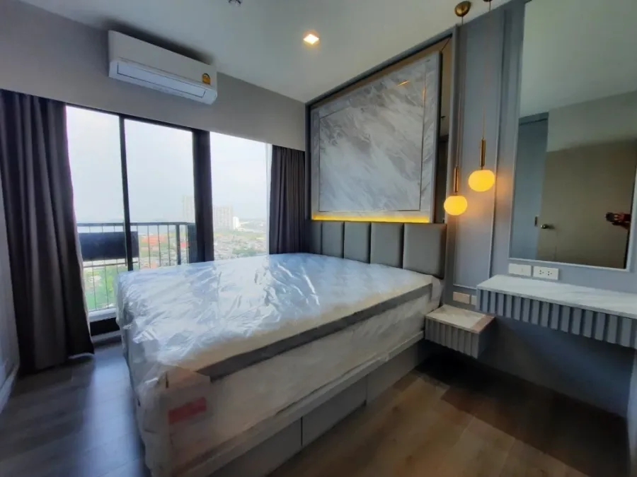 For rent The Politan Aqua ห้องแต่งสวย บิ้วอินท์จัดเต็ม ชั้น 18 ได้วิวแม่น้ำ บอกเลยว่าห้ามพลาด