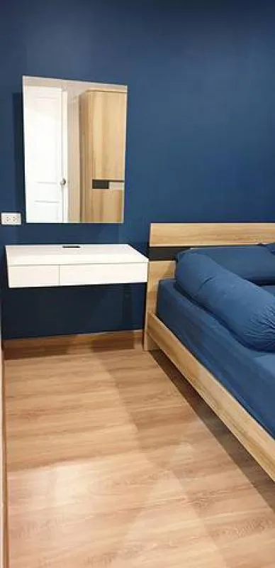 Condo for rent, SYM Vibha-Ladprao, fully furnished room, ready for everything Carry a bag to rent.