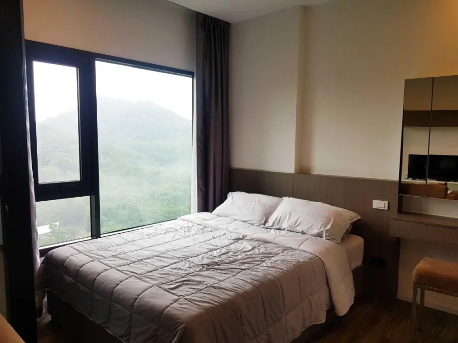 Condo for sale, Knightsbridge The Ocean, Sriracha, 1 bedroom, 1 bathroom, mountain view, very private. If you don't reserve, you'll miss it.