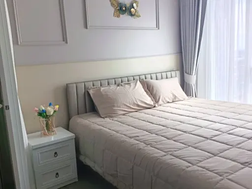 ให้เช่า Regent Home Bangna ห้องแต่งสวยสไตล์มินิมอล บิวท์อินเฟอร์นิเจอร์อย่างดี รีบจองเลยจ้า