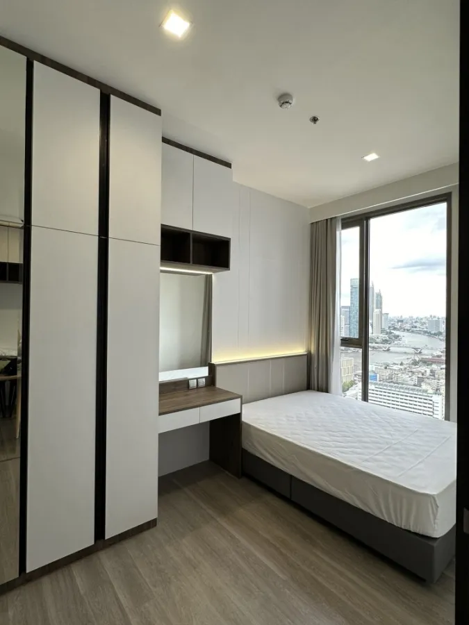 ให้เช่า Rhythm Charoenkrung Pavilion ห้องน่าอยู่ Build in เฟอร์นิเจอร์ทั้งห้อง พลาดแล้วจะเสียดาย