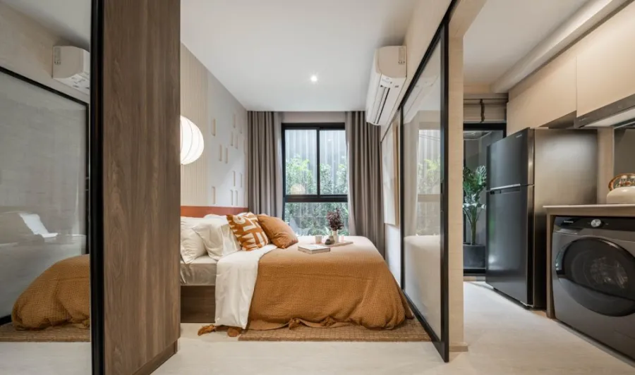 Down payment for sale, New Cross Khu Khot Station, Building C, 4th floor, very nice project. If interested, hurry and reserve now. Don't miss it.