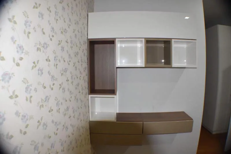 Condolette Ize Ratchat for rent, fully furnished. The air is fresh because there is a flower garden nearby. have to move like this